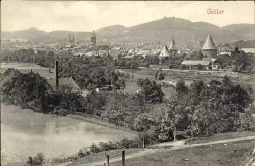 Ak Goslar am Harz, Totalansicht