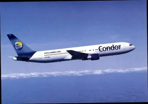 Ak Deutsches Passagierflugzeug, Thomas Cook, Condor, Boeing 767