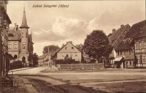 Ak Salzgitter Harz, Teilansicht