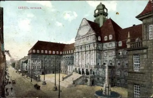 Ak Kassel in Hessen, Rathaus