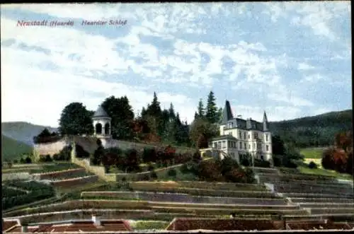 Ak Neustadt an der Haardt Neustadt an der Weinstraße, Haardter Schloss
