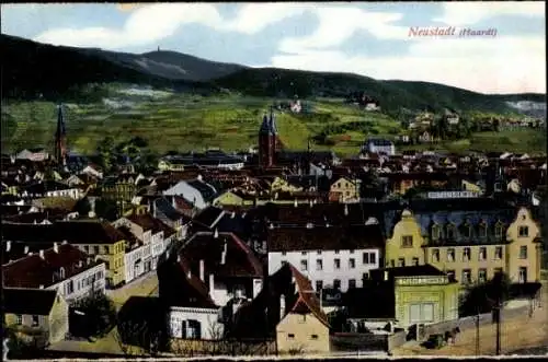 Ak Neustadt an der Haardt Neustadt an der Weinstraße, Panorama