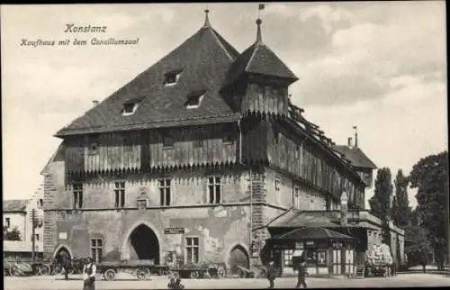 Ak Konstanz am Bodensee, Kaufhaus, Conciliumssaal