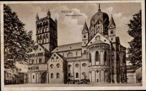Ak Neuss am Rhein, Münsterkirche