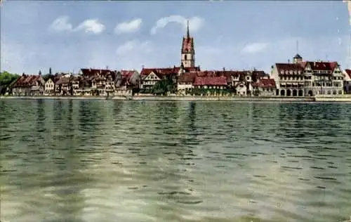 Ak Friedrichshafen am Bodensee, Teilansicht