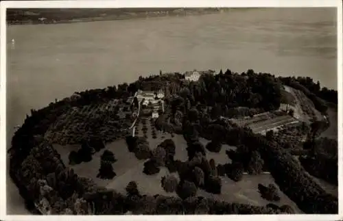 Ak Insel Mainau im Bodensee, Luftbild