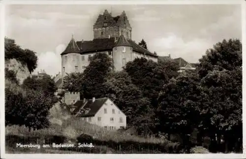 Ak Meersburg am Bodensee, Schloss