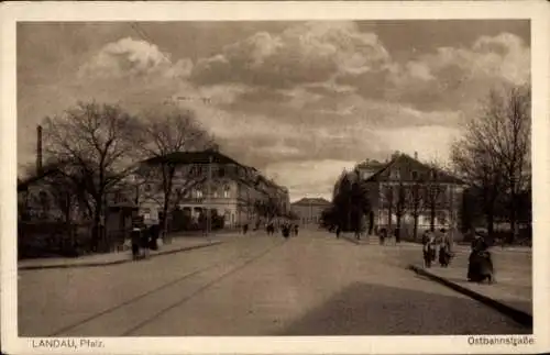 Ak Landau in der Pfalz, Ostbahnstraße