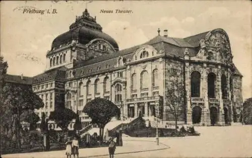 Ak Freiburg im Breisgau, Neues Theater