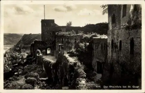 Ak St. Goar am Rhein, Burg Rheinfels