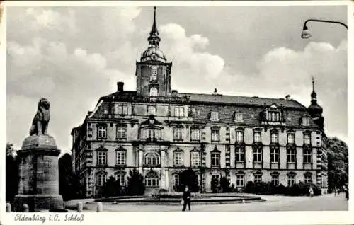 Ak Oldenburg im Großherzogtum Oldenburg, Schloss