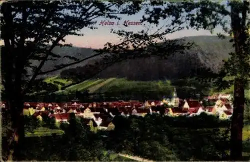 Ak Helsa in Hessen, Panorama