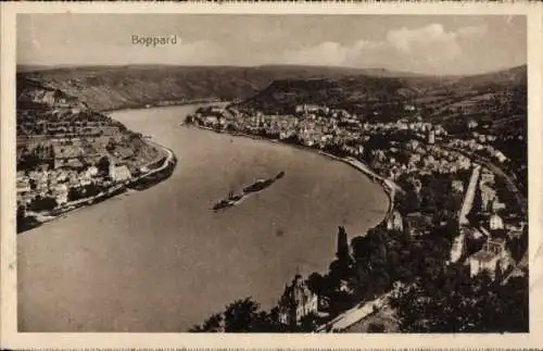 Ak Boppard am Rhein, Panorama