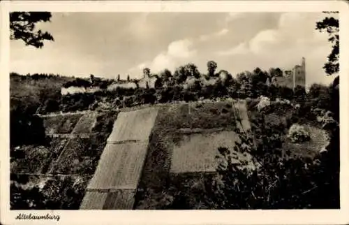 Ak Altenbamberg in Rheinland Pfalz, Altenbaumburg, Ruine Altebaumburg