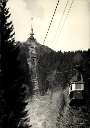 Ak Liberec Reichenberg in Böhmen, Jeschken Seilbahn