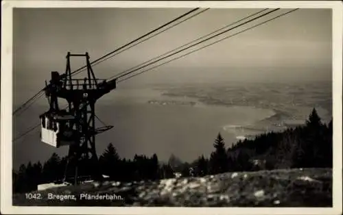 Ak Bregenz am Bodensee Vorarlberg, Pfänderbahn