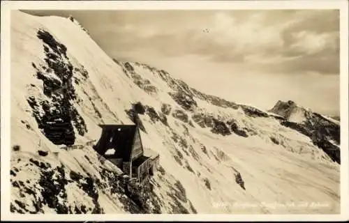 Ak Kanton Bern, Jungfrau, Berghaus Jungfraujoch