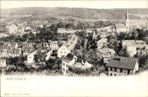 Ak Bad Kösen Naumburg an der Saale, Gesamtansicht