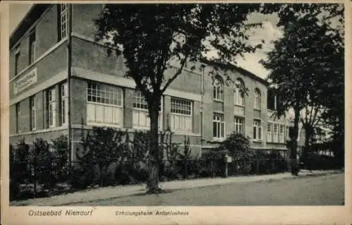 Ak Ostseebad Niendorf Timmendorfer Strand, Erholungsheim Antoniushaus