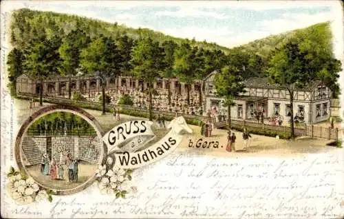 Litho Gera in Thüringen, Restaurant Waldhaus