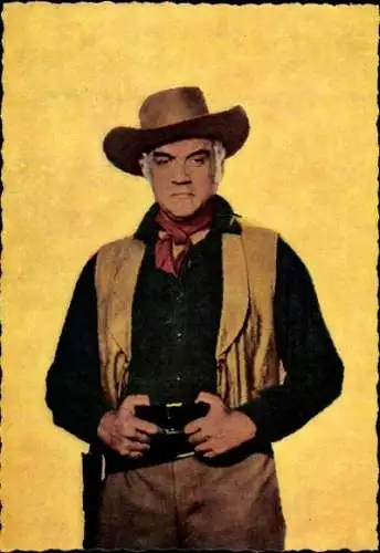 Ak Schauspieler Lorne Greene, Ben Cartwright, Bonanza