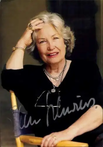 Ak Schauspielerin Ellen Schwiers, Portrait, Autogramm