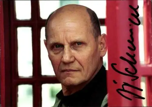 Foto Ak Schauspieler Jürgen Schornagel, Portrait, Autogramm