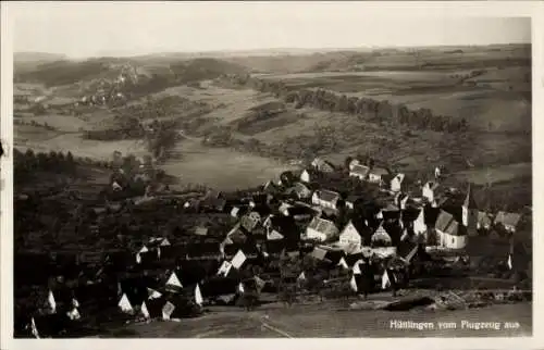 Ak Hüttlingen in Württemberg, Fliegeraufnahme