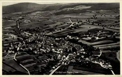 Ak Fürfeld Bad Rappenau im Kraichgau Baden, Fliegeraufnahme