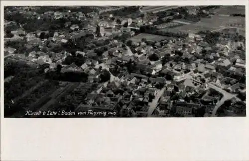 Ak Kürzell Meißenheim am Rhein Baden, Fliegeraufnahme