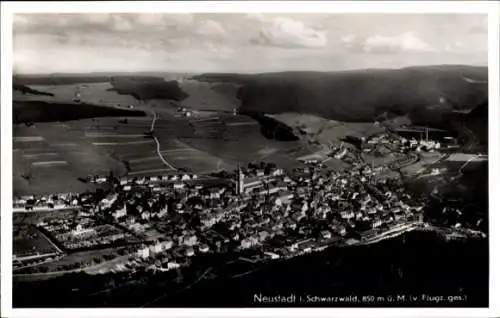 Ak Neustadt im Schwarzwald, Fliegeraufnahme