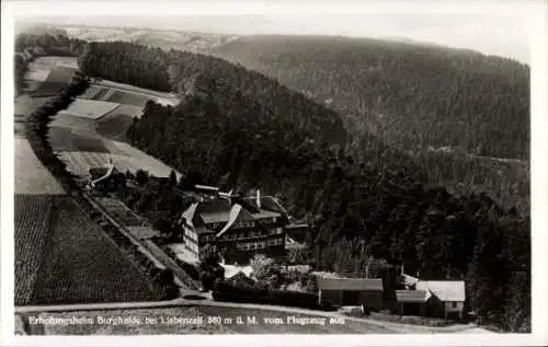 Ak Bad Liebenzell im Schwarzwald, Fliegeraufnahme