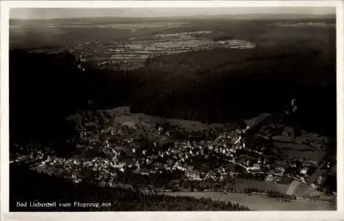 Ak Bad Liebenzell im Schwarzwald, Fliegeraufnahme