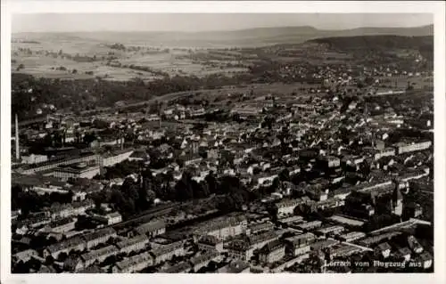 Ak Lörrach in Baden, Fliegeraufnahme