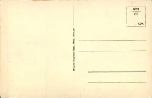 Ak Bad Herrenalb im Schwarzwald, Hotel Post m. Historischem Schild z. Ochsen