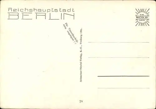 Ak Berlin Charlottenburg, Tauentzienstraße, Autos, Leuchtreklame