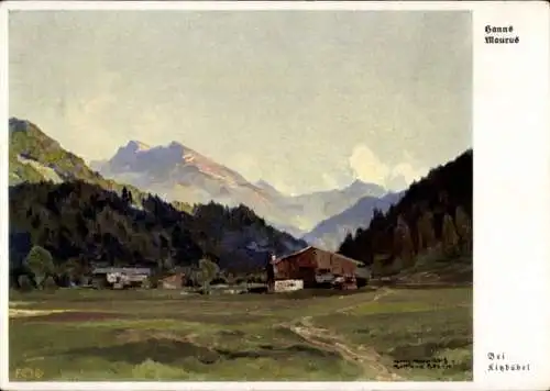 Künstler Ak Maurus, Hanns, Kitzbühel in Tirol, Panorama