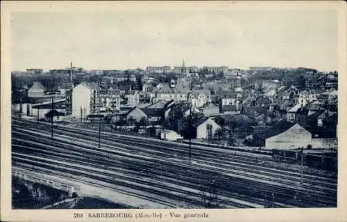 Ak Sarrebourg Saarburg Lothringen Moselle, Panorama