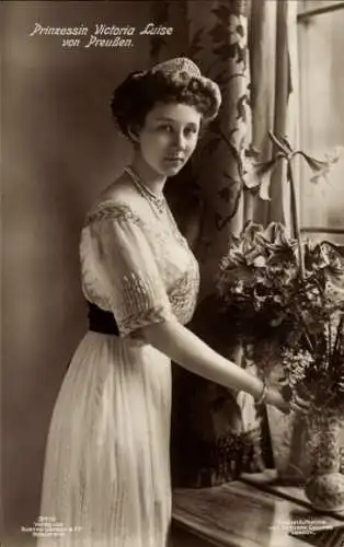 Ak Prinzessin Victoria Luise von Preußen, Portrait, Liersch 3410