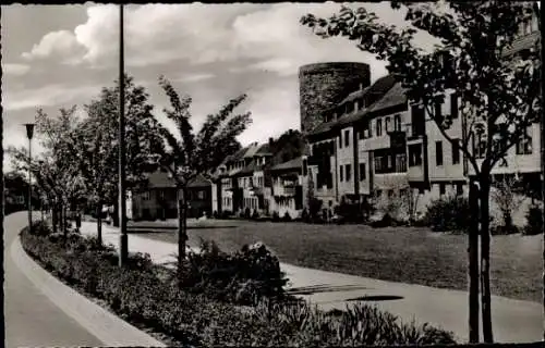 Ak Paderborn in Westfalen, Liboripromenade