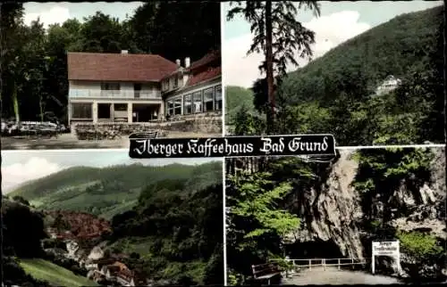 Ak Bad Grund im Harz, Iberger Kaffeehaus