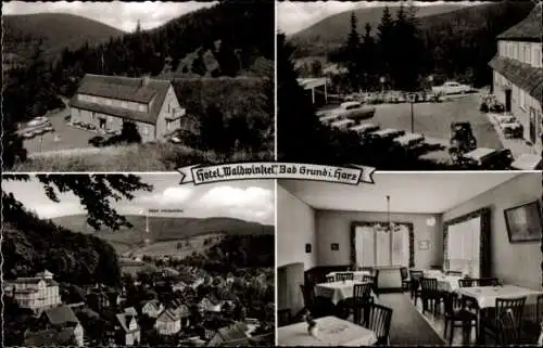 Ak Bad Grund im Harz, Hotel "Waldwinkel"