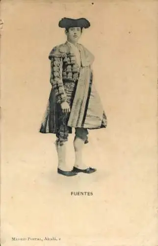 Ak Stierkampf, Torero, Fuentes