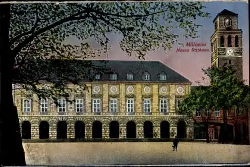 Ak Mülheim an der Ruhr, Neues Rathaus