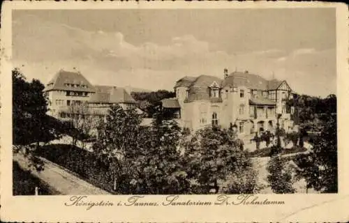 Ak Königstein im Taunus, Sanatorium Dr. Kohnstamm