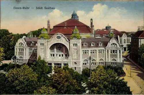 Ak Essen im Ruhrgebiet, Städt. Saalbau