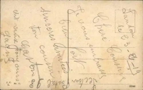 Ak Landau in der Pfalz, Justizgebäude