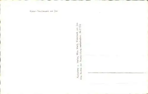 Ak Neubeuern in Oberbayern, Teilansicht