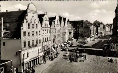 Ak Augsburg in Schwaben, Moritzplatz