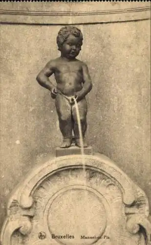 Ak Brüssel Brüssel, Manneken Pis